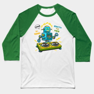 dj robot error scratching Baseball T-Shirt